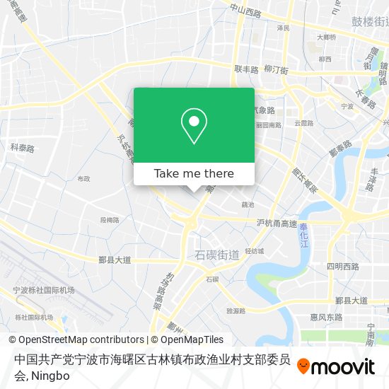 中国共产党宁波市海曙区古林镇布政渔业村支部委员会 map