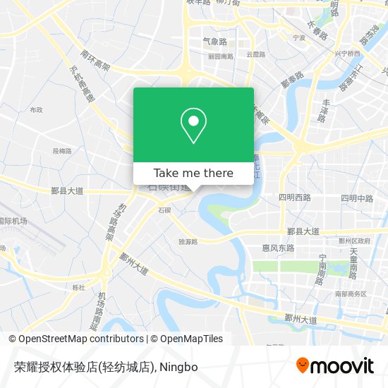 荣耀授权体验店(轻纺城店) map