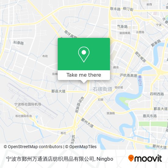 宁波市鄞州万通酒店纺织用品有限公司 map