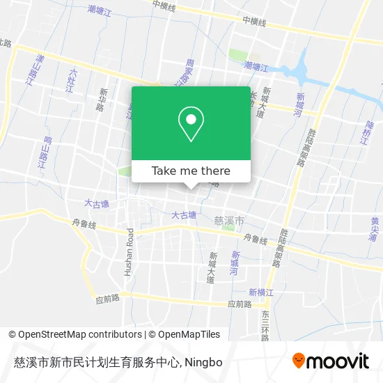 慈溪市新市民计划生育服务中心 map