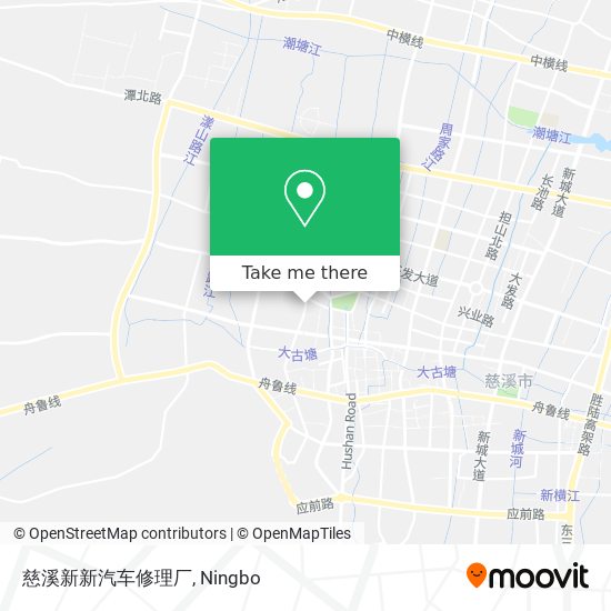 慈溪新新汽车修理厂 map