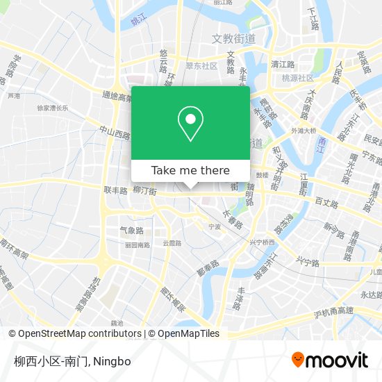 柳西小区-南门 map