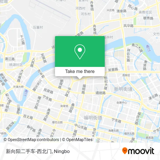新向阳二手车-西北门 map