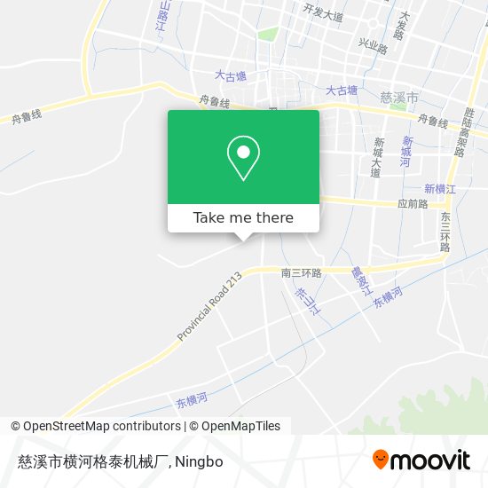 慈溪市横河格泰机械厂 map