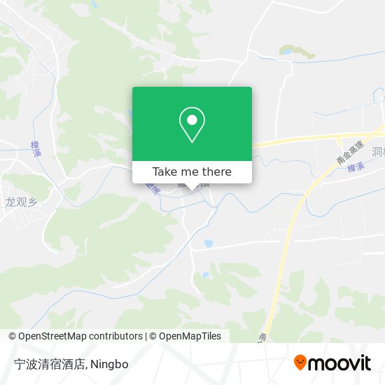 宁波清宿酒店 map