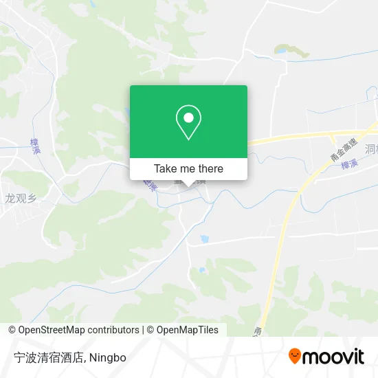 宁波清宿酒店 map