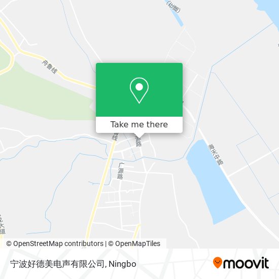 宁波好德美电声有限公司 map