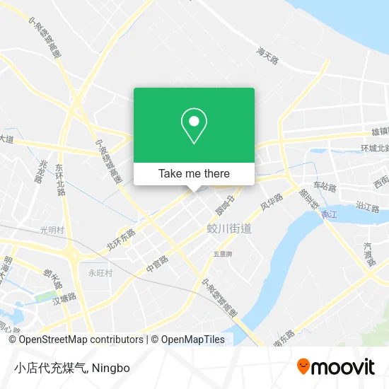 小店代充煤气 map