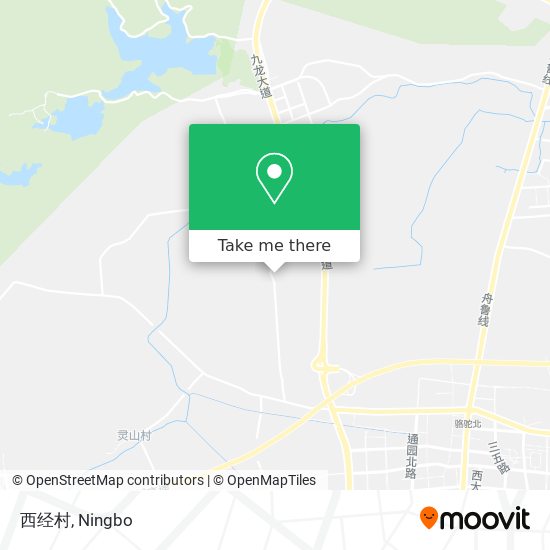 西经村 map