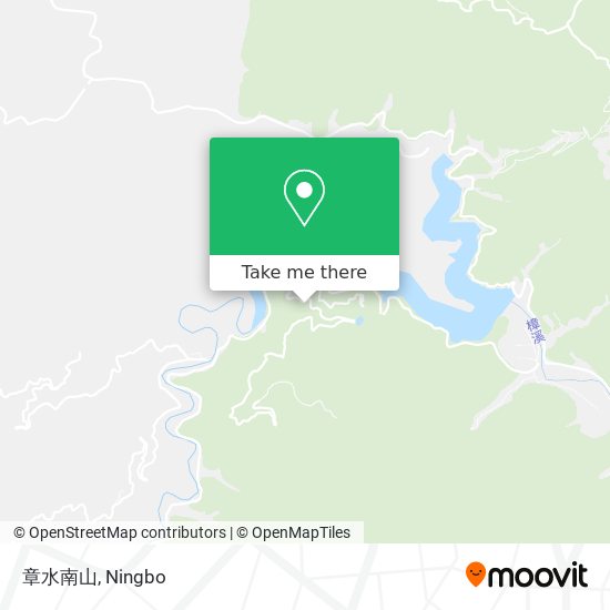 章水南山 map