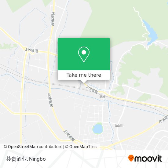 荟贵酒业 map