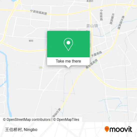 王伯桥村 map