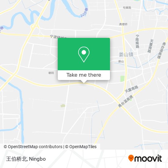 王伯桥北 map