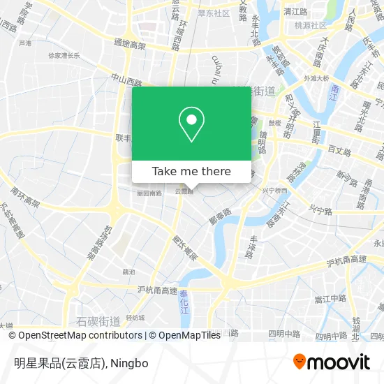 明星果品(云霞店) map