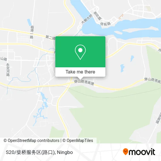 S20/柴桥服务区(路口) map
