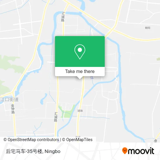 后宅马车-35号楼 map
