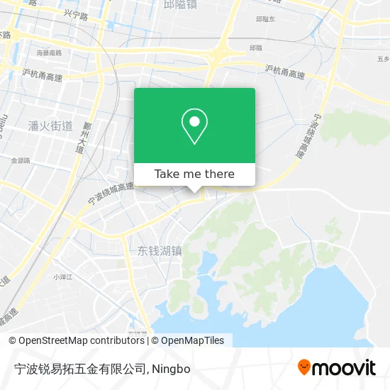 宁波锐易拓五金有限公司 map