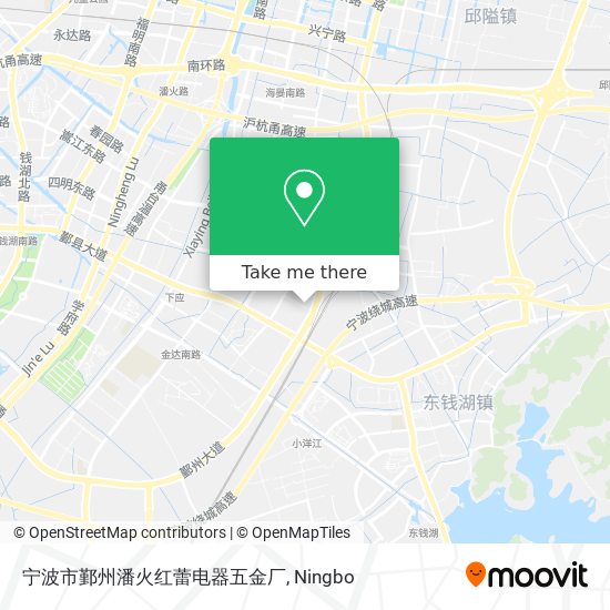 宁波市鄞州潘火红蕾电器五金厂 map