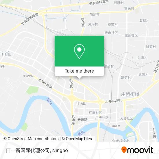 曰一新国际代理公司 map