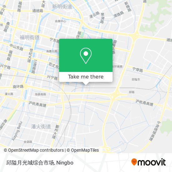 邱隘月光城综合市场 map