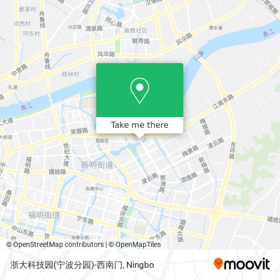 浙大科技园(宁波分园)-西南门 map