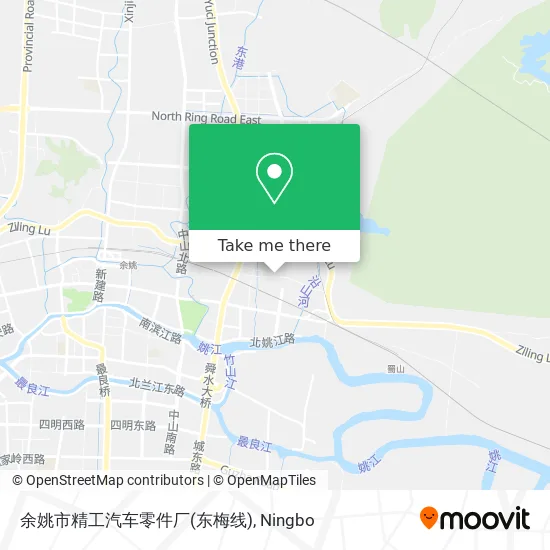 余姚市精工汽车零件厂(东梅线) map