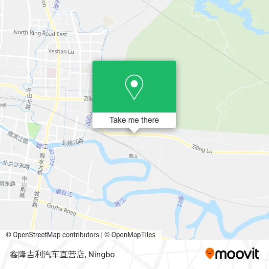 鑫隆吉利汽车直营店 map