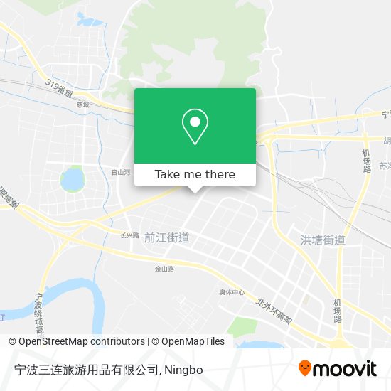 宁波三连旅游用品有限公司 map