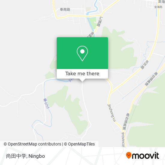 尚田中学 map