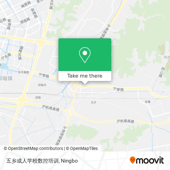 五乡成人学校数控培训 map