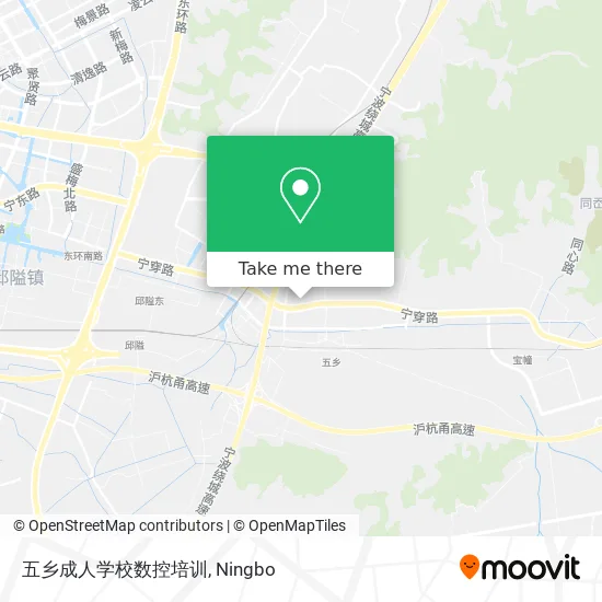 五乡成人学校数控培训 map