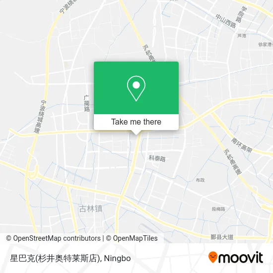 星巴克(杉井奥特莱斯店) map