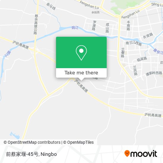 前蔡家堰-45号 map