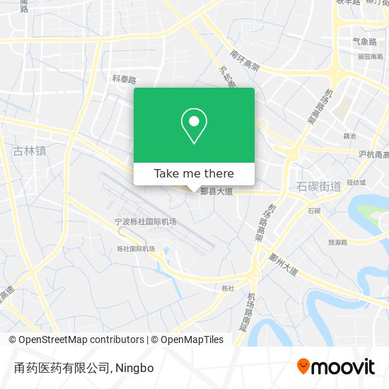甬药医药有限公司 map