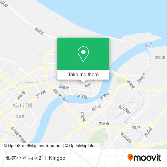 银杏小区-西南2门 map
