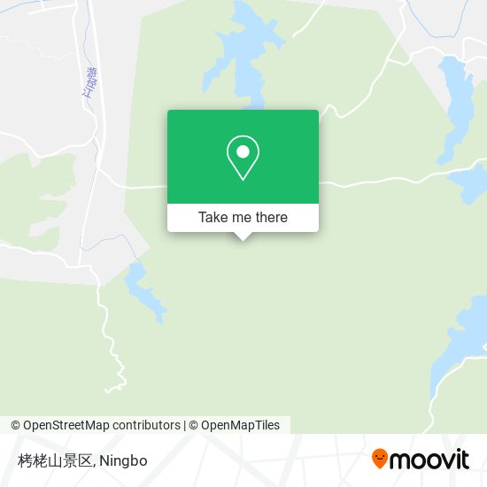 栲栳山景区 map