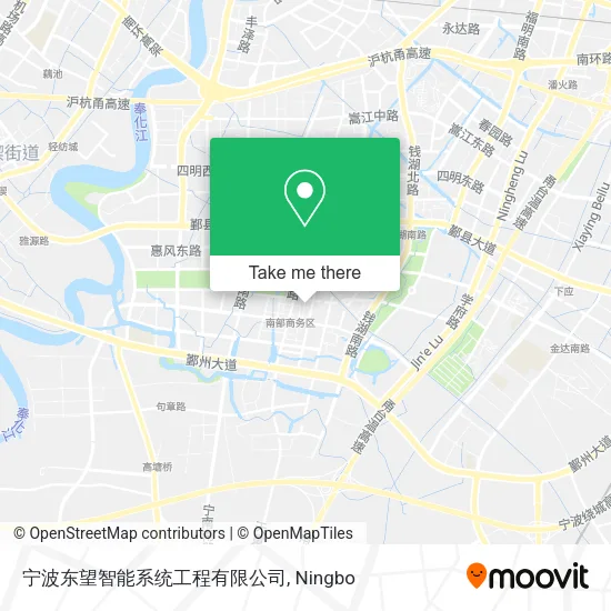 宁波东望智能系统工程有限公司 map