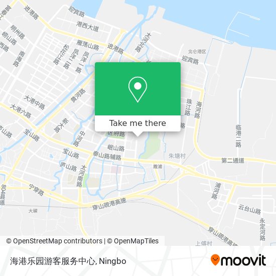 海港乐园游客服务中心 map