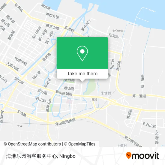 海港乐园游客服务中心 map