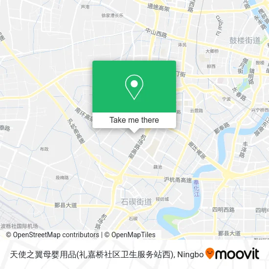 天使之翼母婴用品(礼嘉桥社区卫生服务站西) map