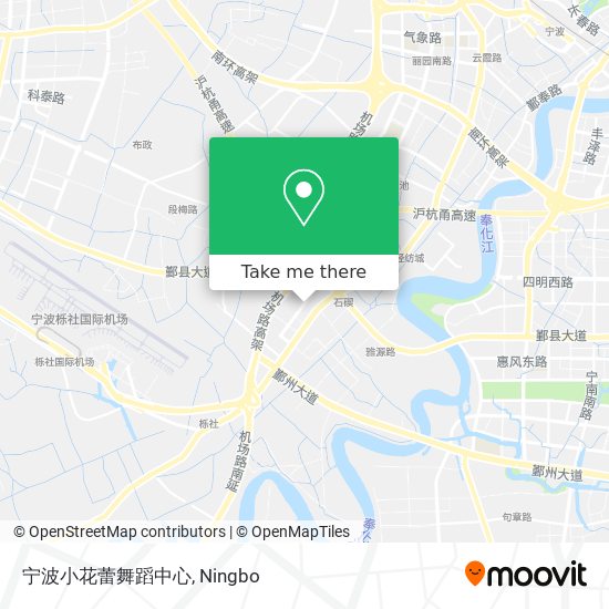 宁波小花蕾舞蹈中心 map
