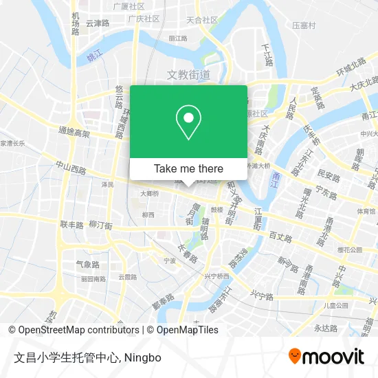 文昌小学生托管中心 map