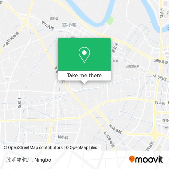 胜明箱包厂 map