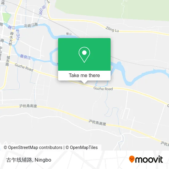 古乍线辅路 map