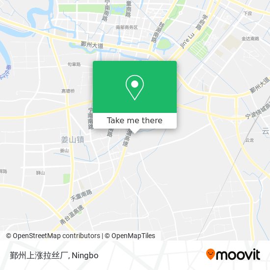 鄞州上涨拉丝厂 map