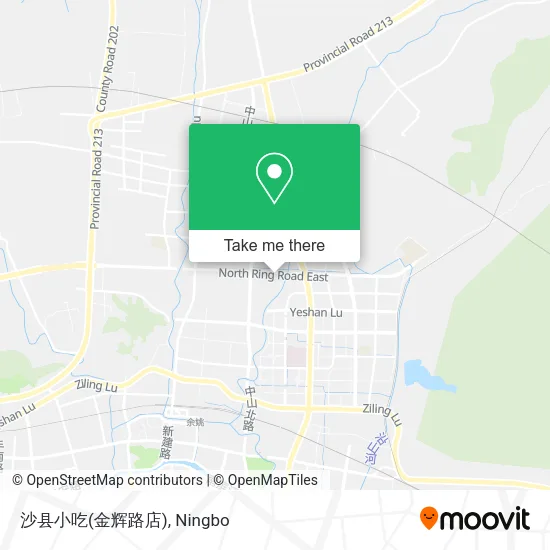 沙县小吃(金辉路店) map