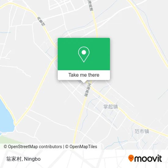 翁家村 map