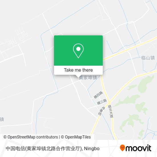 中国电信(黄家埠镇北路合作营业厅) map