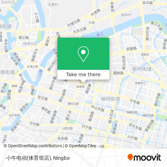 小牛电动(体育馆店) map