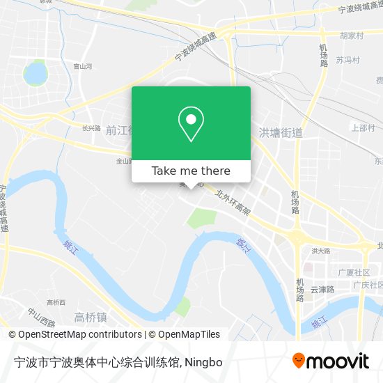 宁波市宁波奥体中心综合训练馆 map